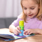 Melissa & Doug Sticker Wow!™ 24-Page Activity Pad and Sticker Stamper, 300 Stickers, Arts and Crafts Fidget Toy Collectible Character - Sea Turtle -