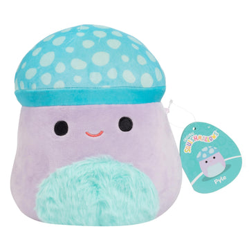 Squishmallows 8-Inch Pyle The Magic Mushroom Plush Official Jazwares Ultra-Soft Squishy Mushroom Stuffed Animal Toy, Cute Fantasy Character