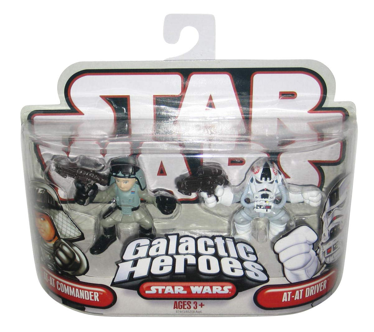 Star Wars Galactic Heroes at-at Commander & at-at Driver Figure Set