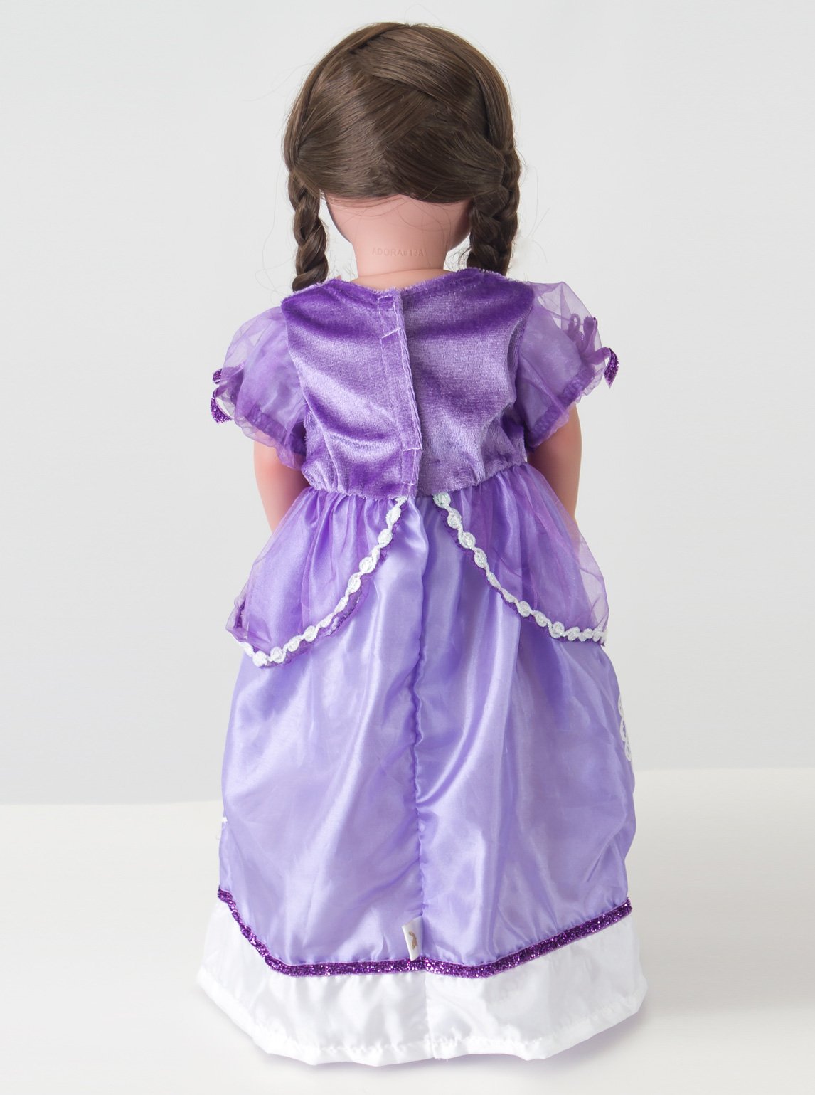 Little Adventures Amulet Princess Doll Dress - Doll Not Included - Machine Washable Child Pretend Play and Party Doll Clothes with No Glitter