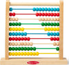 Melissa & Doug Abacus Classic Wooden Toy with 100 Beads - Preschool Learning Activities and Math Games for Kids, Homeschool Essentials for Ages 3+