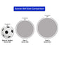 Botabee Mini Soft Kids - Soccer Balls for Toddlers & Babies - Perfect for Developing Motor Skills and Safe Play Indoors and Outdoors -Toddler Soccer