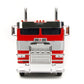 Jada Transformers Rise of The Beast 1:24 Optimus Prime w/Robot On Chassis Die-Cast Car, Toys for Kids and Adults