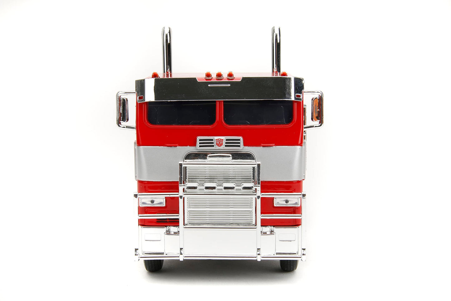 Jada Transformers Rise of The Beast 1:24 Optimus Prime w/Robot On Chassis Die-Cast Car, Toys for Kids and Adults