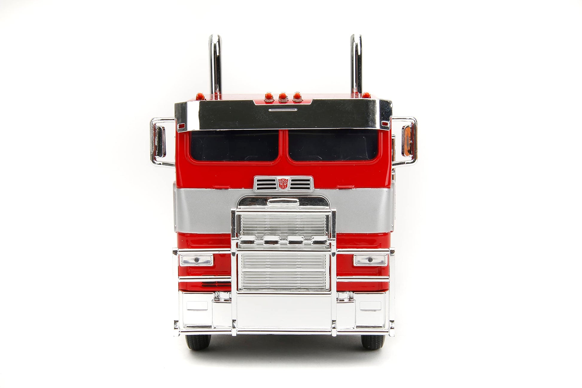 Jada Transformers Rise of The Beast 1:24 Optimus Prime w/Robot On Chassis Die-Cast Car, Toys for Kids and Adults