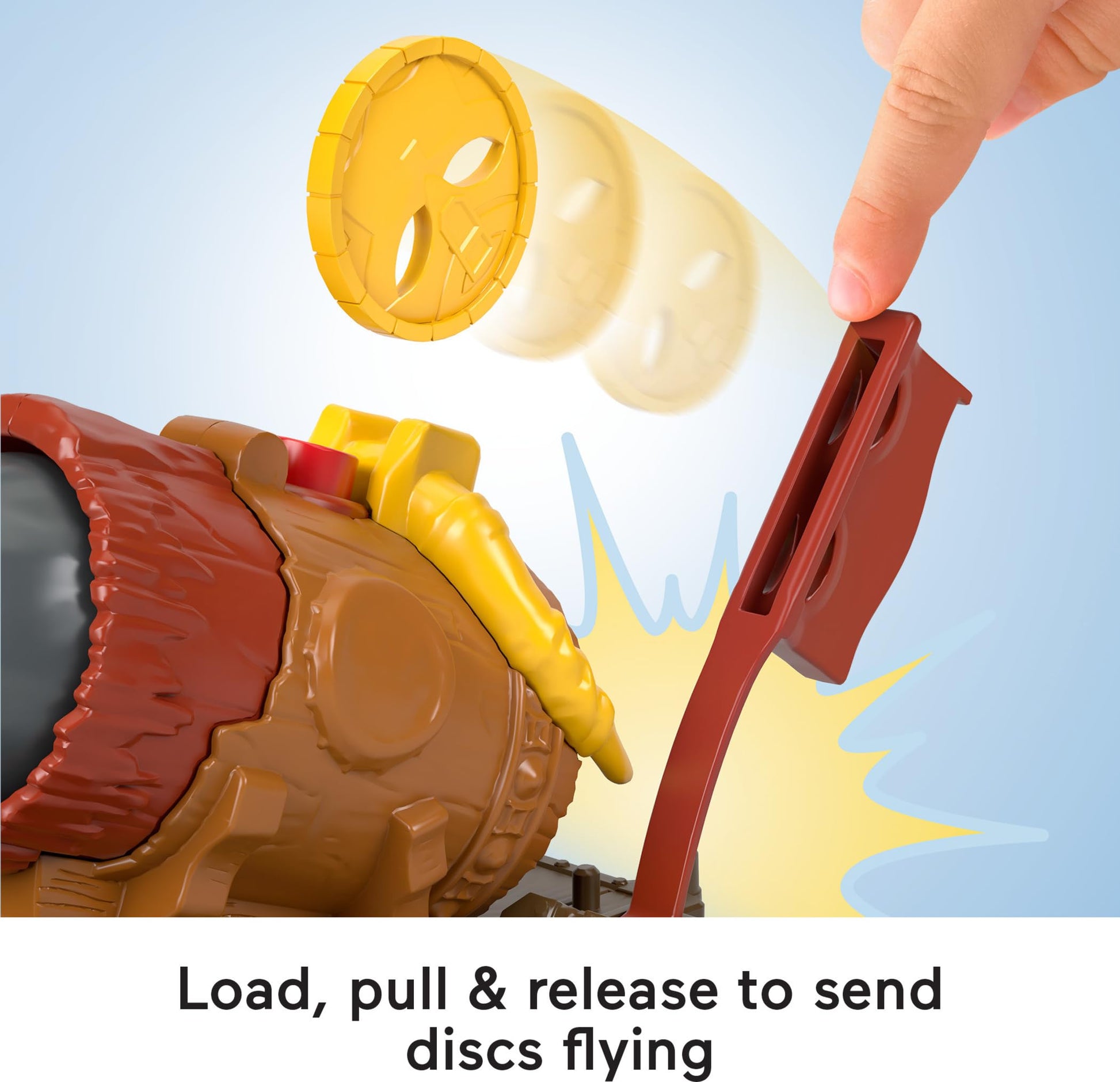 Fisher-Price Imaginext Preschool Toys Gorilla Cannon Launcher 4-Piece Poseable Figure Set for Pretend Play Kids Ages 3+ Years