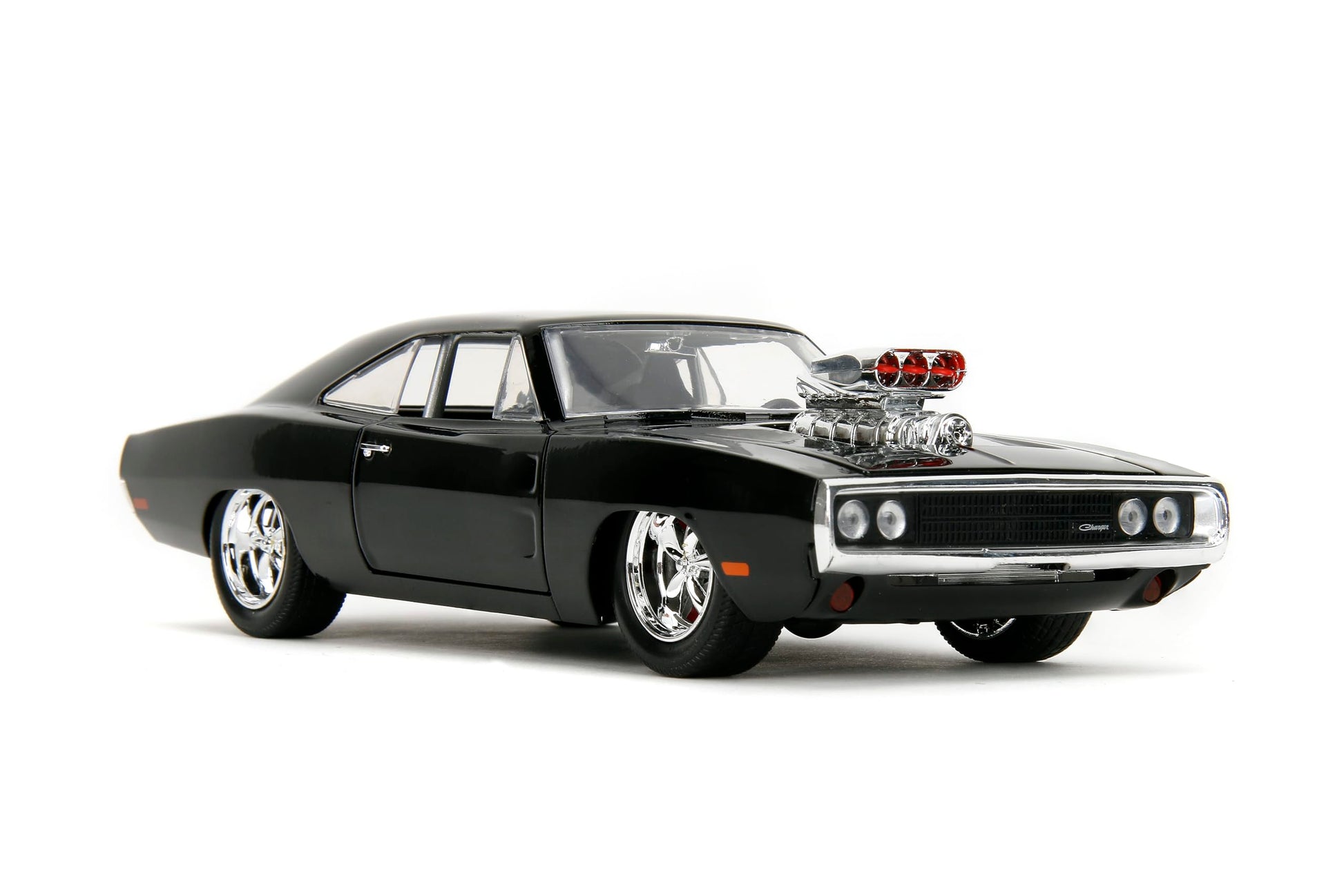 Jada Toys Fast & Furious 1970 Dodge Charger Die-Cast Car - 1:24 Scale, Highly Detailed Fast & Furious Movie Replica, Collectible Model, for Ages 8+