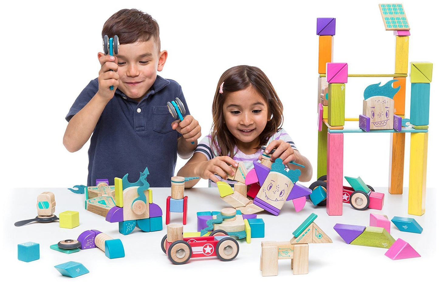 Tegu Pip Magnetic Wooden Block Set For 1-99 years old