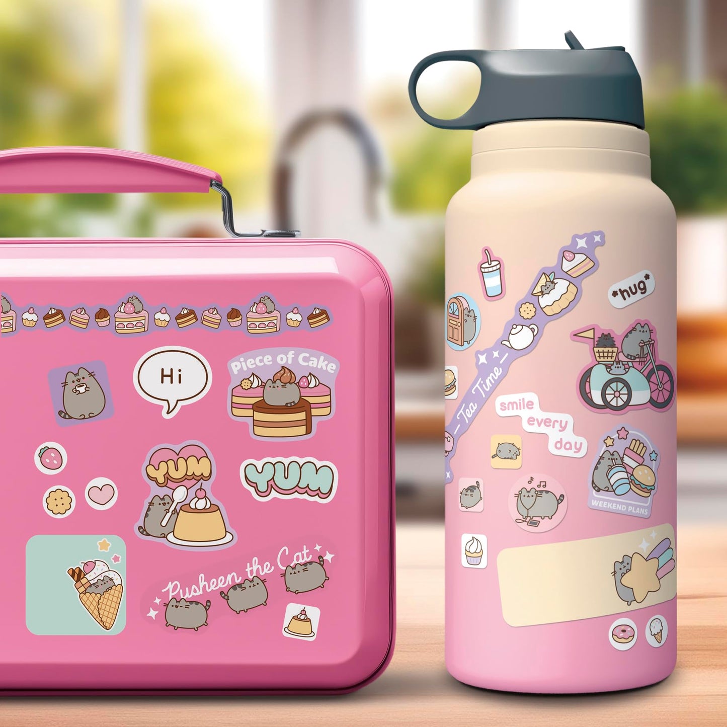 Pusheen Mini Sticker Slim Flip Pad - 6 Page