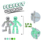 Zing Stikbot 8 Pack - Pastel Special : Collectable Figures, Create Stop Motion Animation, for Ages 4 and Up