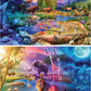 Bits and Pieces Jigsaw Puzzles for Adults - 2 Colorful Puzzles - Value Set of 2 - Animal Puzzles for Adults Colorful Puzzles Bundle Featuring Wildlife