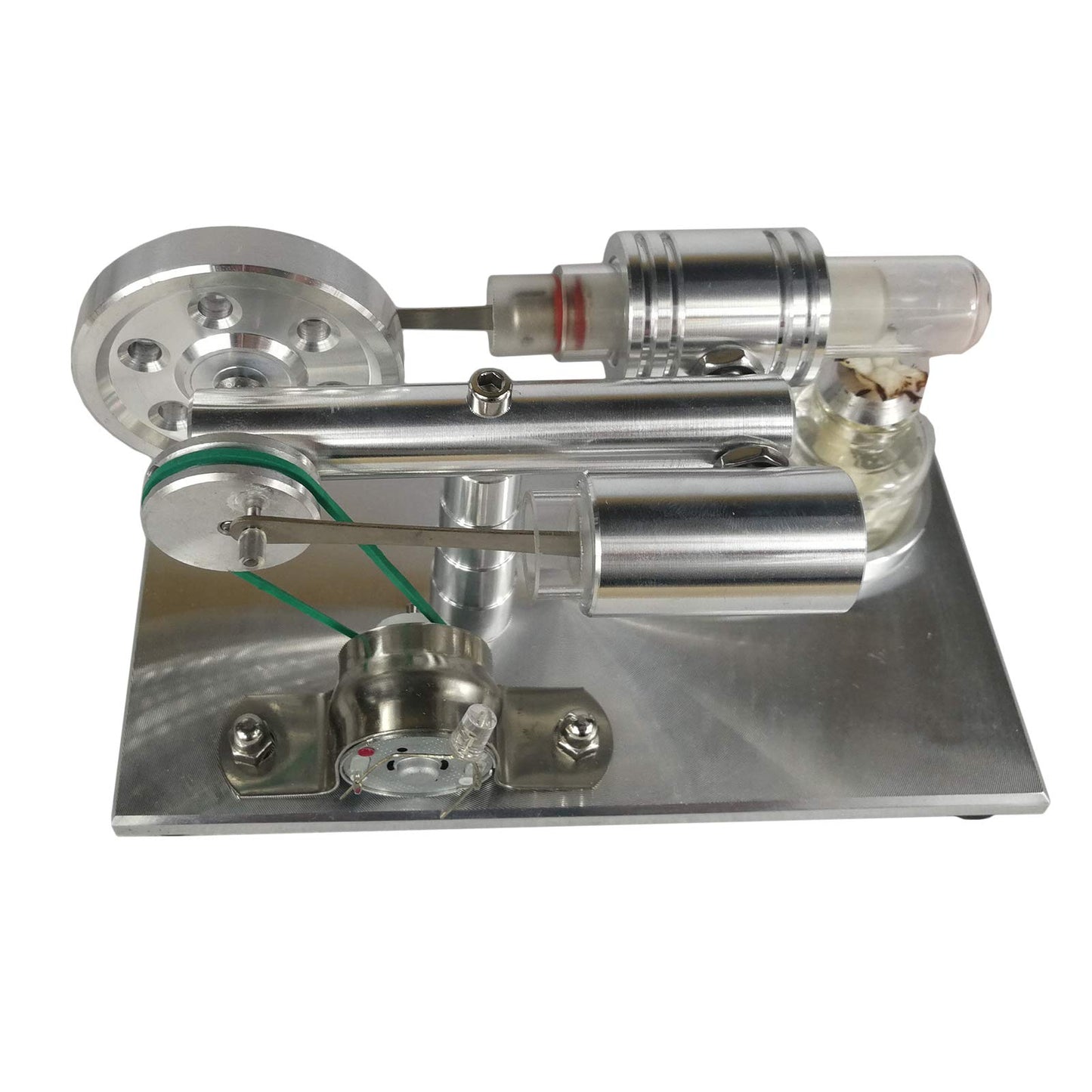 qingshuang Physical Model of Stirling Engine Generator Small Engine External Combustion Engine steam Engine