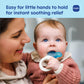 MAM Mini Cooler Lightweight Baby Teether with Clip 2+ Months 1 Pack