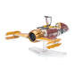 Star Wars Micro Galaxy Squadron Fiend Fighter - 5-Inch Vehicle with 1-Inch Micro Figure Accessory