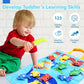 Cylazo Count Learning Montessori Toys for Toddlers 3 Year Old Cloth Toddler Fishing Game with Stacking Cups,Baby Toy 12-18 Months 1 2 Year Old Boy
