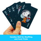 Aquarius Peanuts Snoopy in Space Playing Cards Standard Size - Themed Novelty Deck with 52 Unique Designs - Collectible Merchandise Gift for Teens