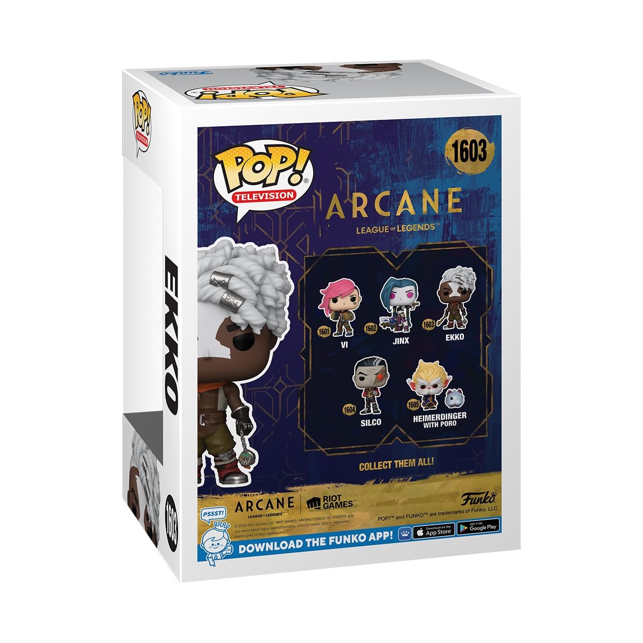 Funko POP TV: Arcane: League of Legends - Ekko - Collectable Vinyl Figure - Gift Idea - Official Merchandise - for Kids & Adults - TV Fans - Model