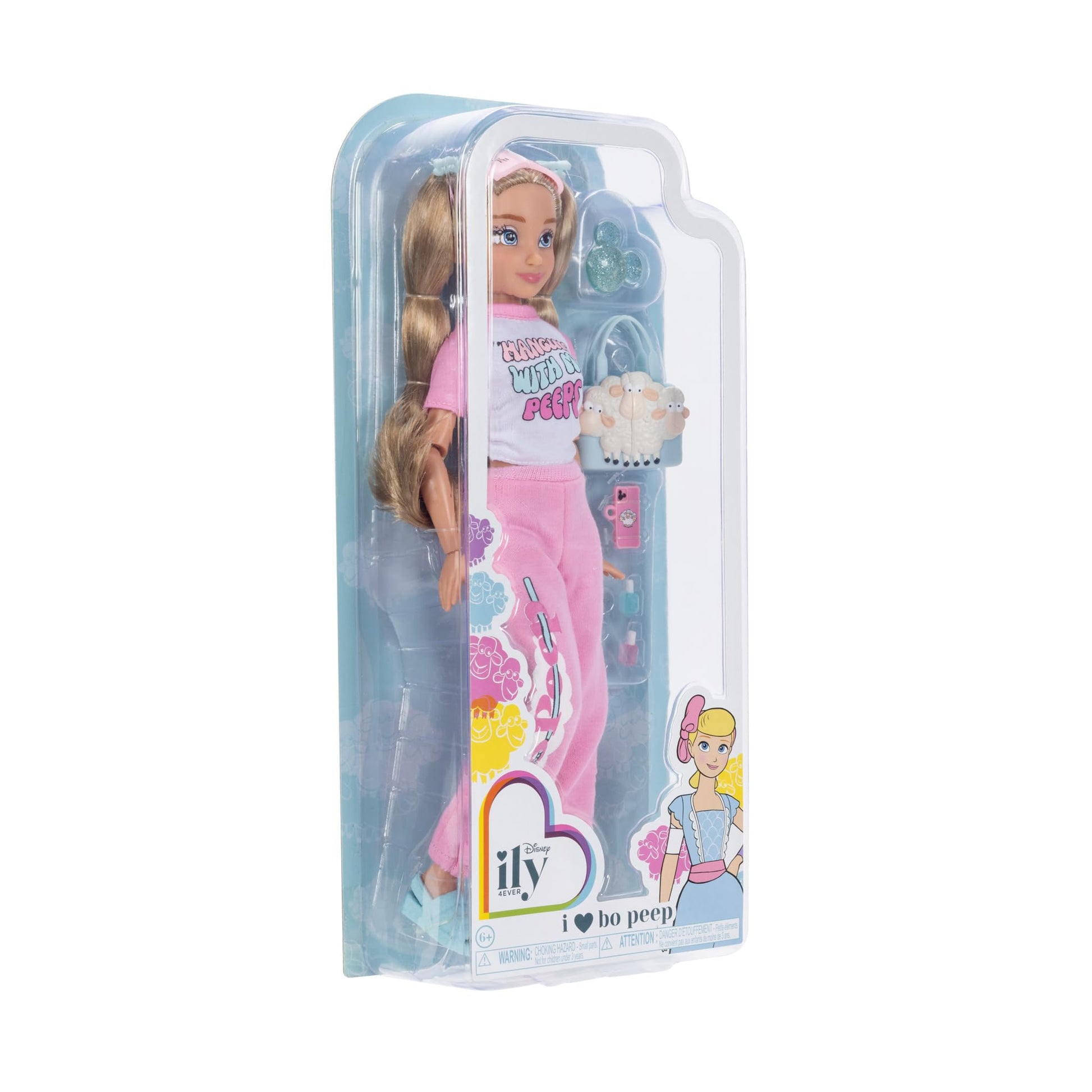 Disney ILY 4ever Fashion Dolls Inspired by Bo Peep 11.5" Tall with 13 Points of Articulation, Glittery Mickey Ring Included for You!
