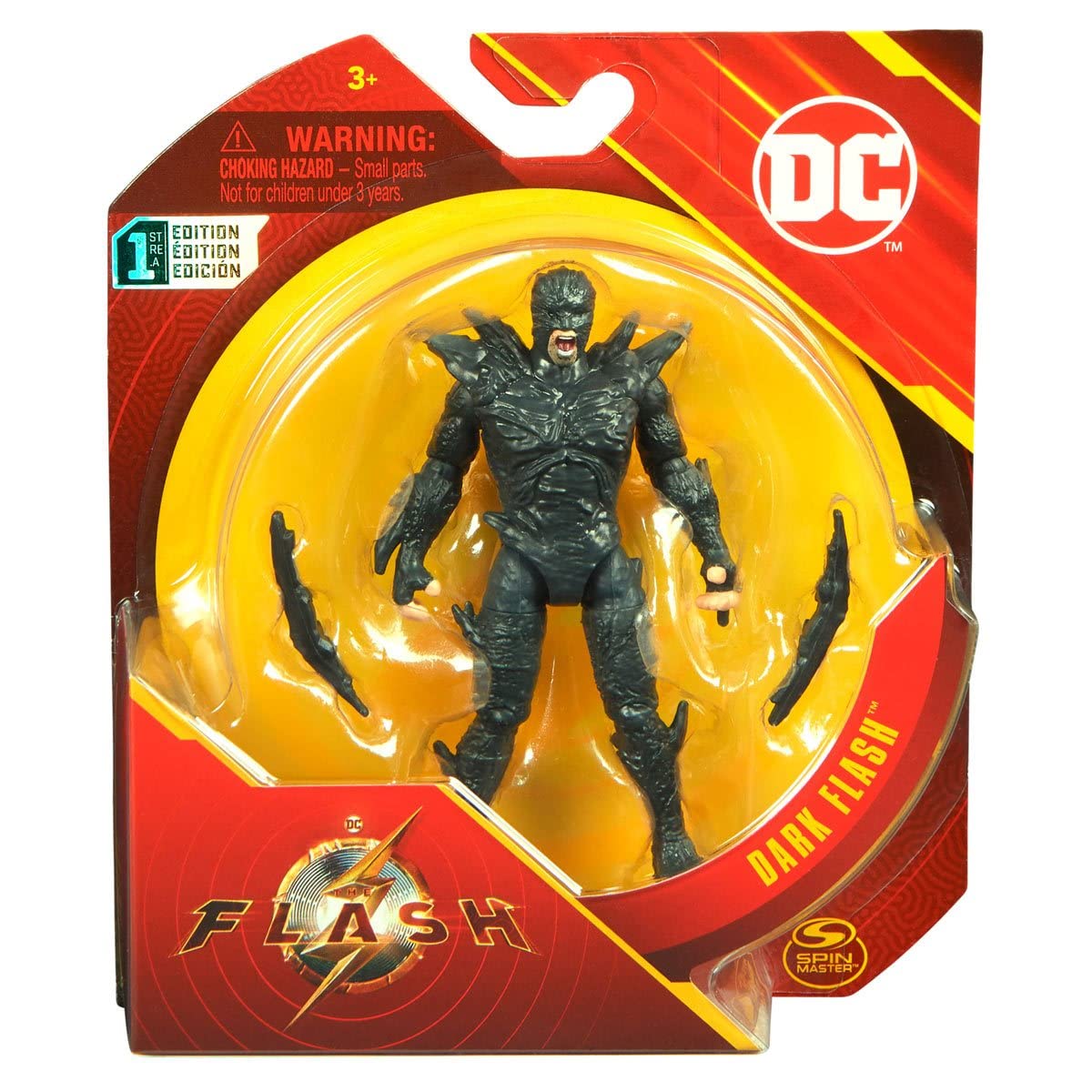 DC Comics DC The Flash 2023 Movie Series 4-inch Action Figure Dark Flash
