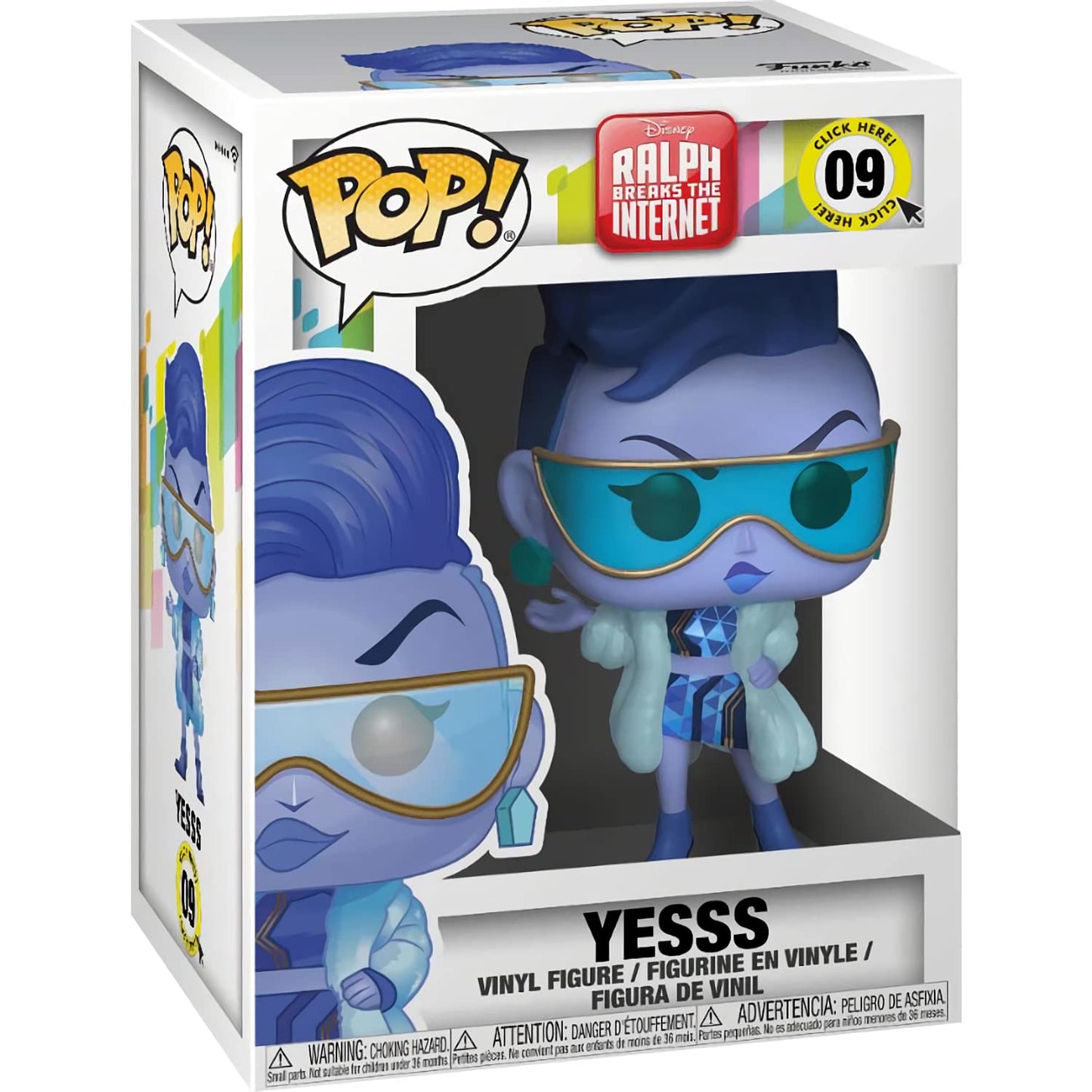 Yesss: Fun ko P o p ! Vinyl Figurine Bundle with 1 Compatible 'ToysDiva' Graphic Protector (009-33414 - B)