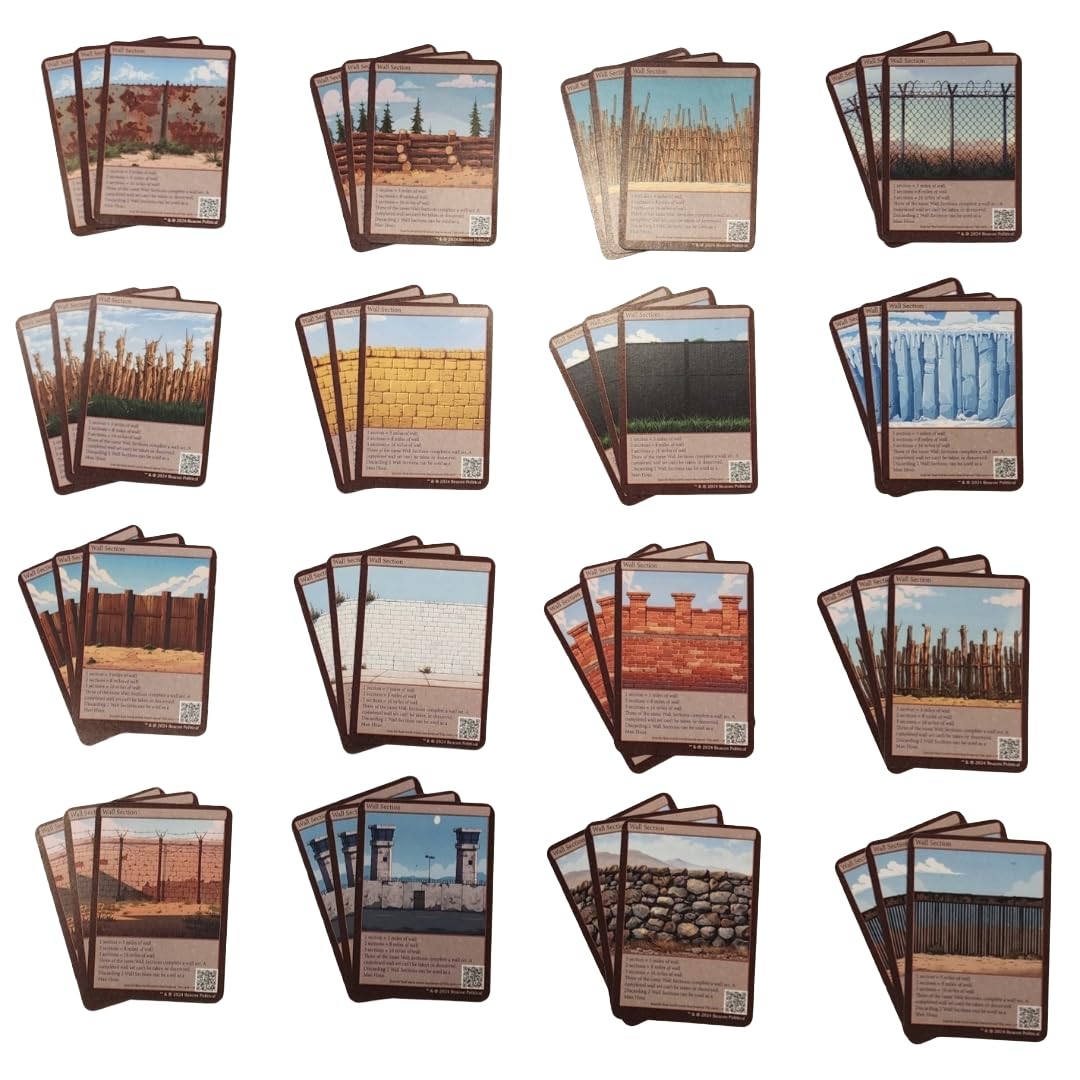 Beacon Political Trump Game Build that Wall | Easy to Learn and Outrageously Fun for Teens & Adults Alike | 2-6 Players Ages 13+