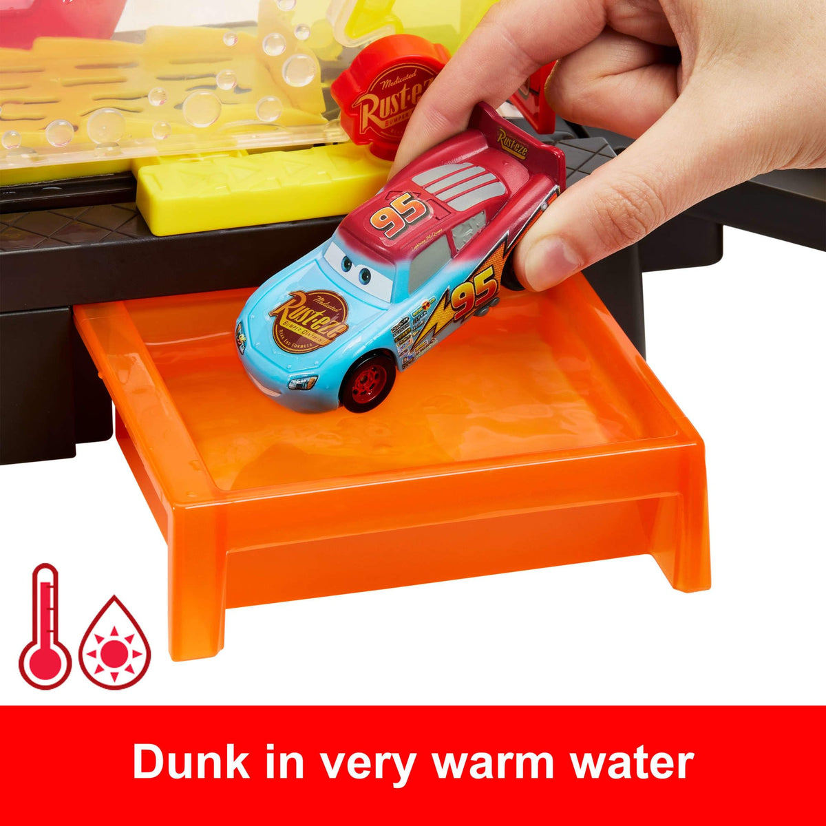 Mattel Disney and Pixar Cars Color Changers Car Wash Playset