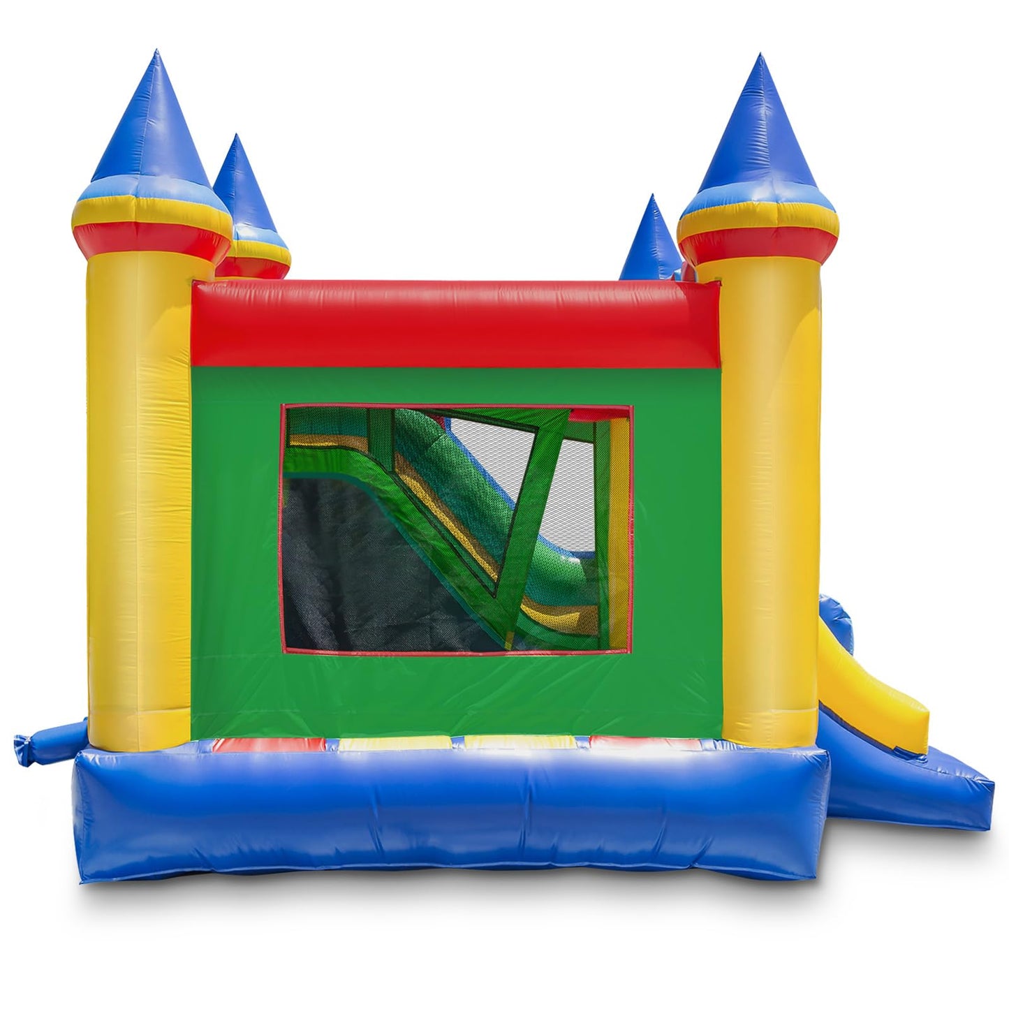 Cloud 9 Commercial Grade Castle Bounce House with Slide - 100% PVC 16' x 17' Bouncer - Inflatable Only