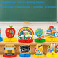 Back to School Decorations - 9PCS Honeycomb Centerpieces, Back to School Party Decorations for Classroom, Teacher Desk, First Day of School Table
