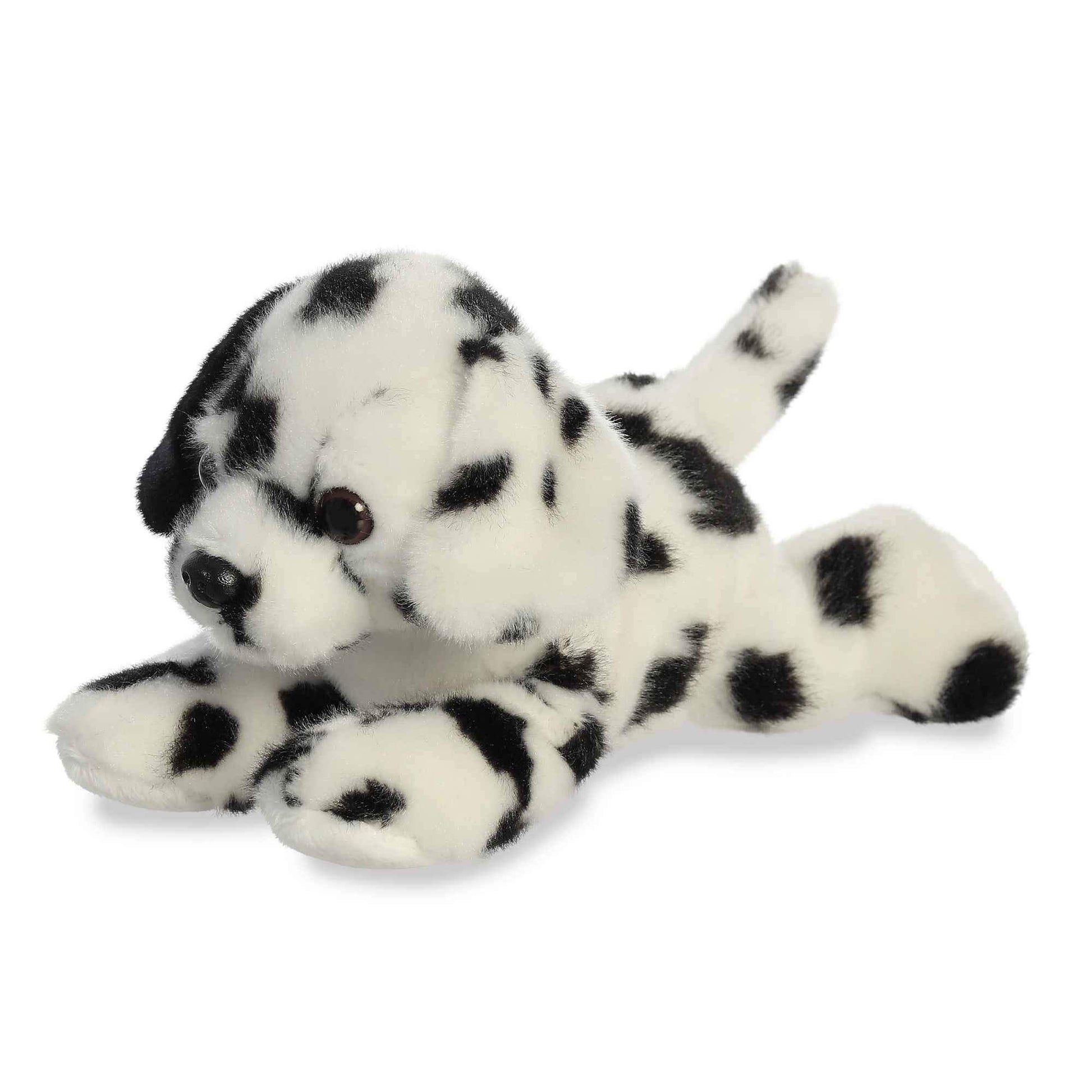 Aurora® Adorable Mini Flopsie™ Dipper Dalmatian™ Stuffed Animal - Mini Companions Ready for Playful Adventures - for Kids All Ages, Toddlers, Adults