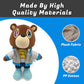 Adenzai Kanye Bear 10 Inch Cute Plush Bear Stuffed Animal Toy Soft and Adorable Gift for Kids, Boys, Girls, Birthdays, Easter, and Graduation