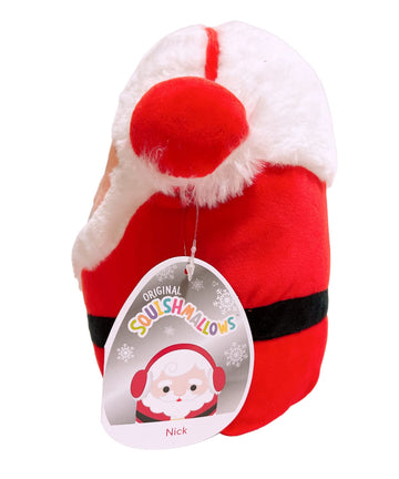 Squishmallows Kellytoy Christmas Squad 8/'' Plush Doll (8/'' Nick The Santa D), SQX21-8AST-C
