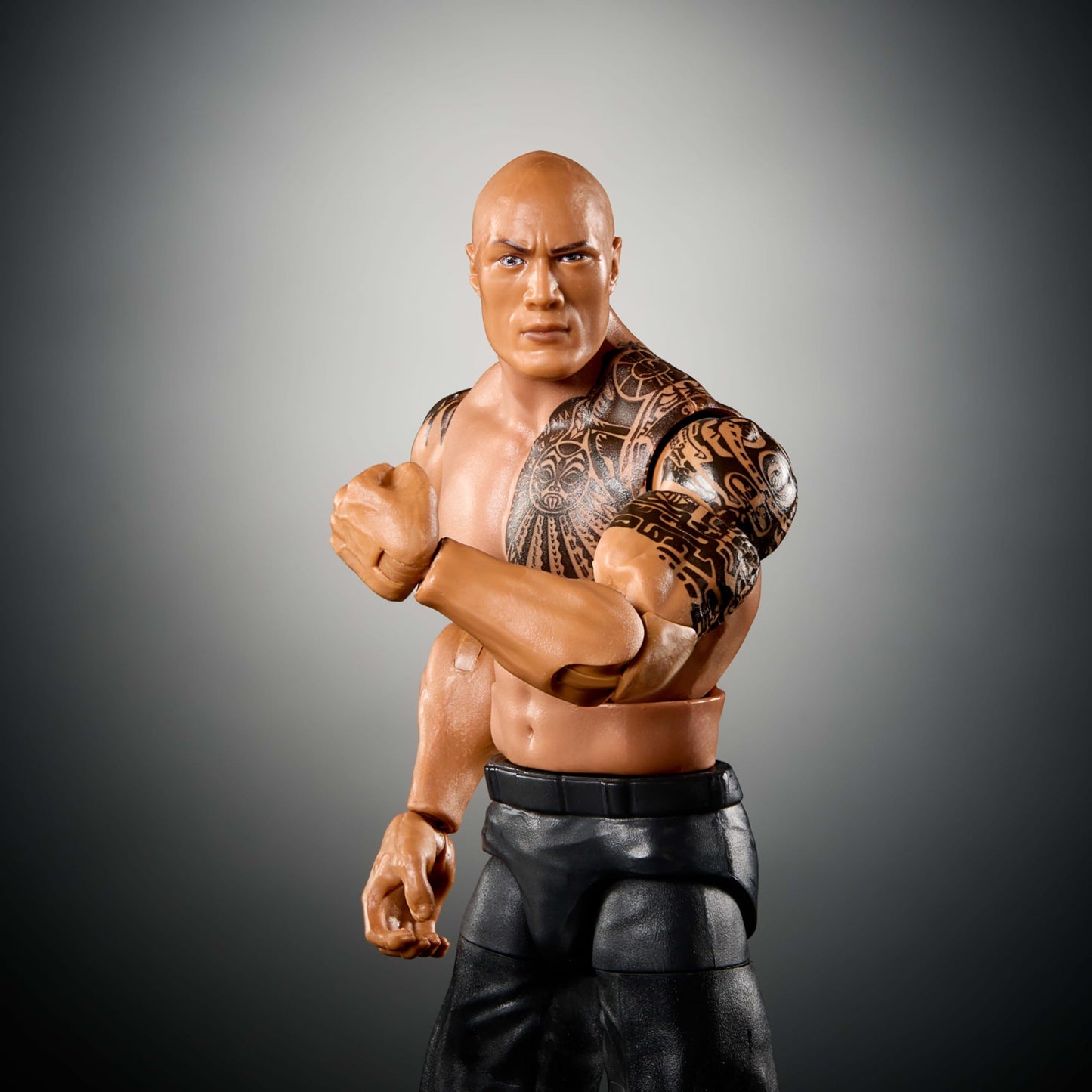 Mattel WWE Elite Action Figure & Accessories, Series #115 6-inch Collectible The Rock with 25 Articulation Points & Swappable Hands (Amazon Exclusive)