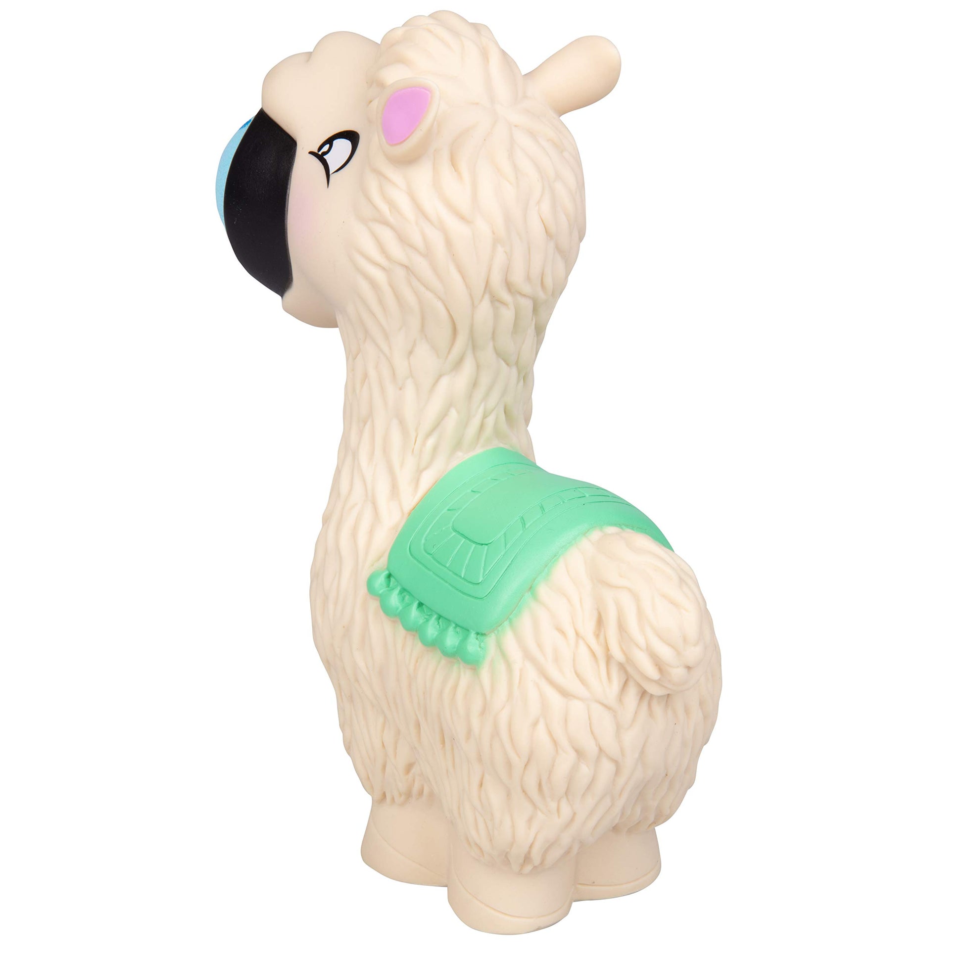 Hog Wild Llama Ball Popper Toy - Includes 4 Soft Foam Balls - Squeeze to Pop Air Powered Balls Up to 20 Feet - Launcher Safe for Indoor/Outdoor Play