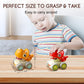 TnLoji Dinosaur Racing Cars for Toddlers 1-3, Baby Press and Go Car Toys, Infant Play Vehicle Set with Whistle, Baby Push Go Friction Car Toys