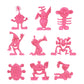 BMC Classic Sci-Fi Alien Jungle - 26pc Plastic Martian Figure Accessory Playset
