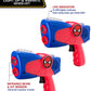 eKids Spiderman Laser-Tag for Kids Infared Lazer-Tag Blasters Lights Up & Vibrates When Hit