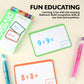 BAZIC Division Flash Cards (36/Pack)