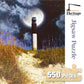 Heritage Puzzle Moon Over Oak Island by Terrah Hewett 550 Pieces
