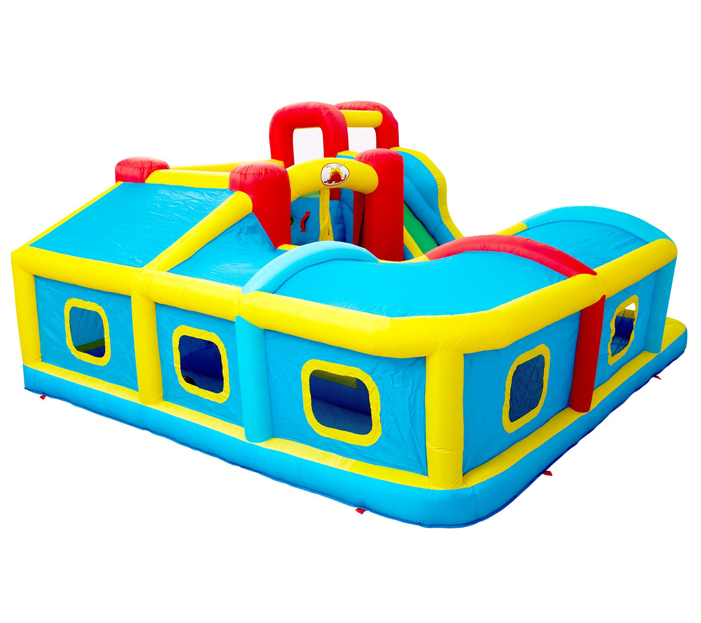WELLFUNTIME Inflatable Bounce House with Slide, Jumping Castle with Blower