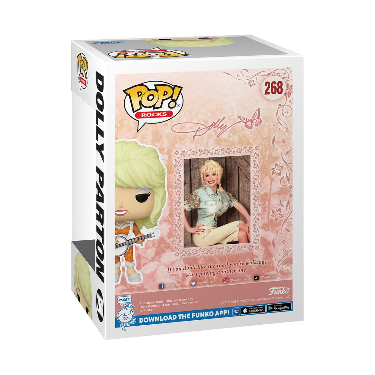 Funko Pop! Rocks: Dolly Parton Diamond Glitter, Amazon Exclusive