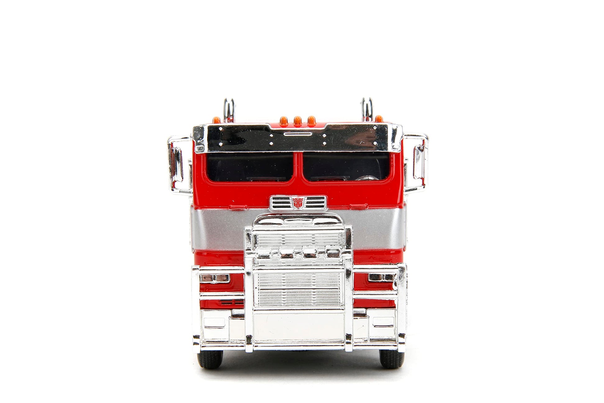 Jada Transformers Rise of The Beast 1:32 Optimus Prime w/Robot On Chassis Die-Cast Car, Toys for Kids and Adults