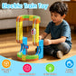 Uermis Electric Train Set for 3 4 5 6 7 8 Years Old Boys and Girls, 3D Flexible Racer Tracks Gravity-Defying Embedded Layouts & Motorized Car, STEM