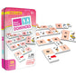 Junior Learning Short Vowel Dominoes Educational Action Games, Multi (JL493)
