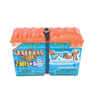 HEXBUG JUNKBOTS - Alley Dumpster Kit - Surprise Alien-Powered Construction Figures for Ages 5+, 24+ Pieces