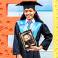 2 Sets Bear with Graduation Cap Toys Class of 2026 Graduation Plush Stuffed Teddy Bear Animal Dog Graduation Cap and Gown with Greeting Card and Bag