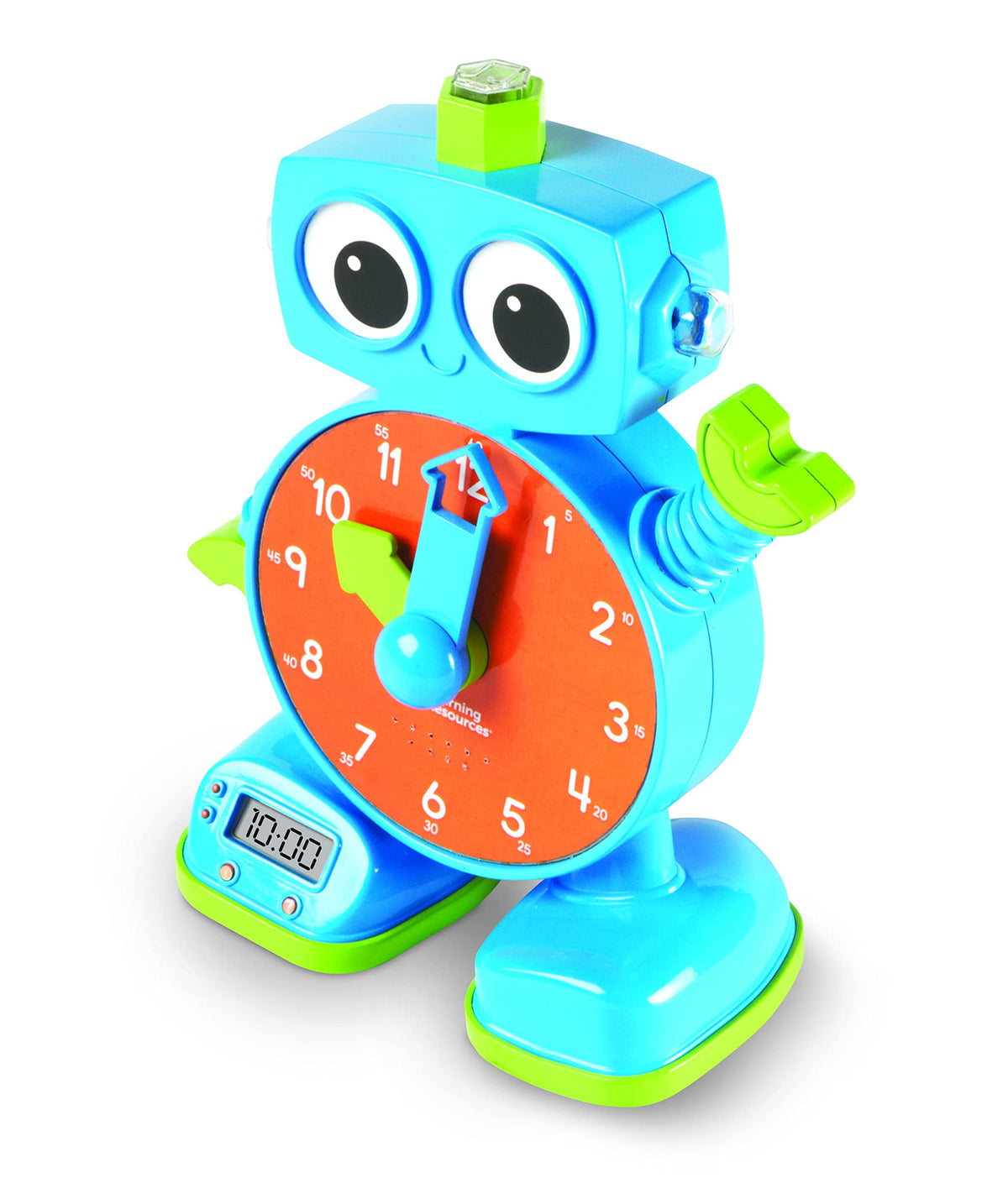 Learning Resources Tock The Learning Clock - Teaching Clocks for Kids, Teacher Classroom Must Haves, Montessori Activities, Math Manipulatives, Time