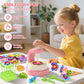 Arts Crafts For Kids Ages 4-8?5 6 7 8 9 10 year old Girl Birthday Gift Ideas,christmas stocking stuffers Creative Craft Diy Fabric Flower Bouquets