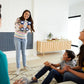 Mattel Games Crossed Signals Electronic Action Game with 4 Light Wands, Play Solo or with Up to 4 Players, Ages 8+, Improve Hand-Eye Coordination and