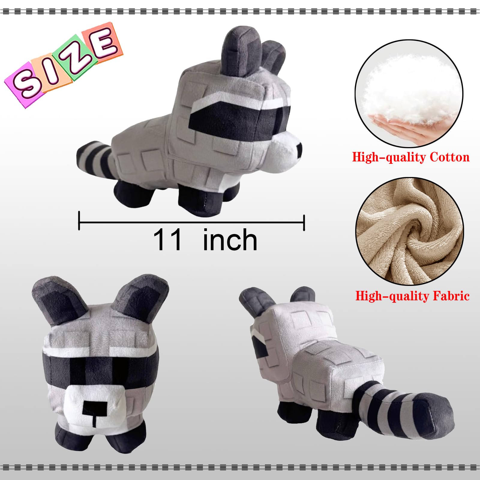 Laxkpoe 3PCS Grow a Garden Plush,Soft and Cute Collectible Animal Plushies Toys-an Ideal Gift for Any Occasion