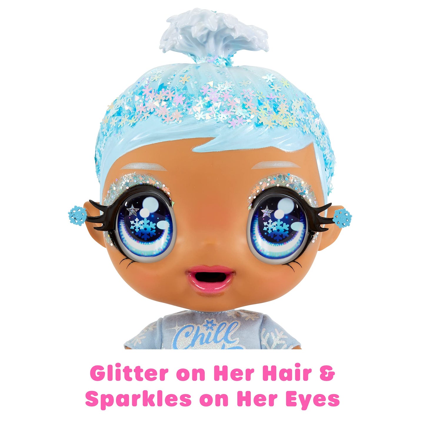 MGA Entertainment Glitter BABYZ, 1 Dpll, 3 Hair Color Changes